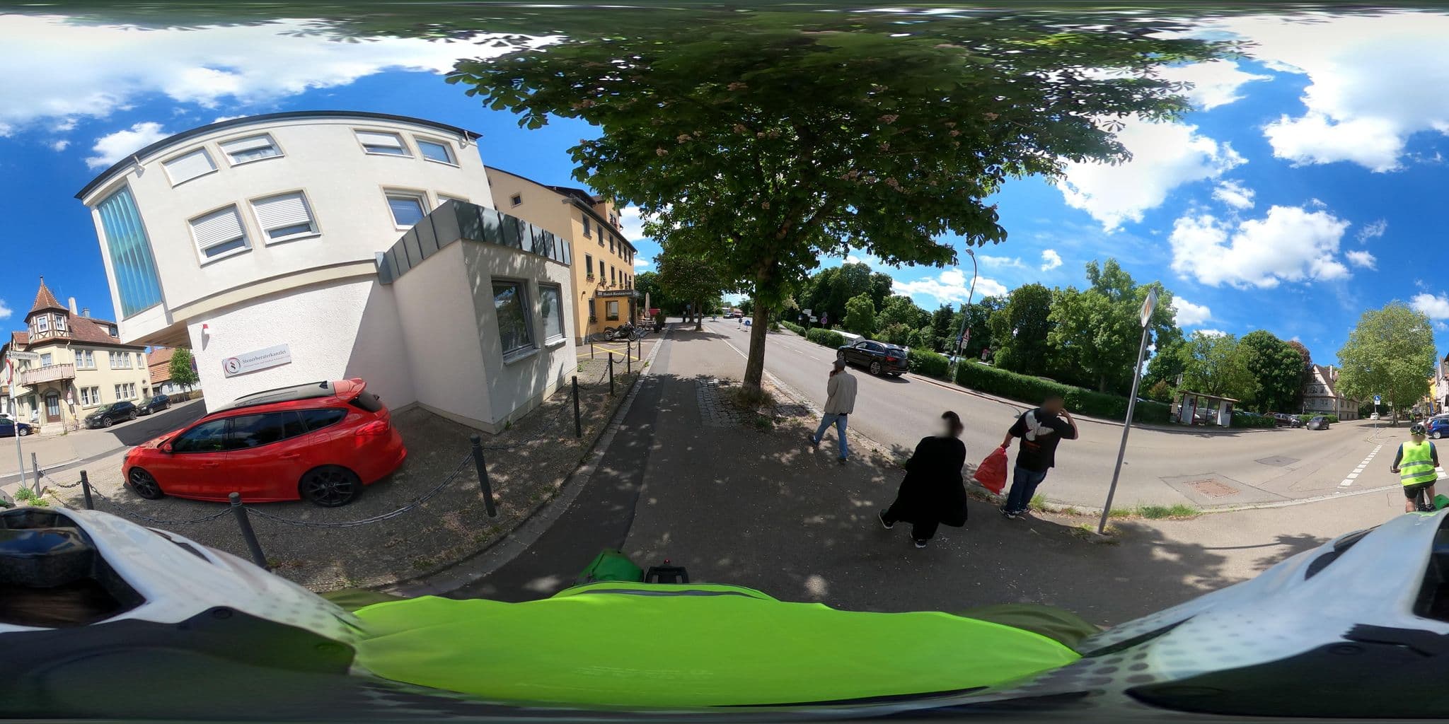 Street view near Hotel - Gasthof Post, Rothenburg ob der Tauber — © Mobilitaetswerk (CC BY-SA · Mapillary)