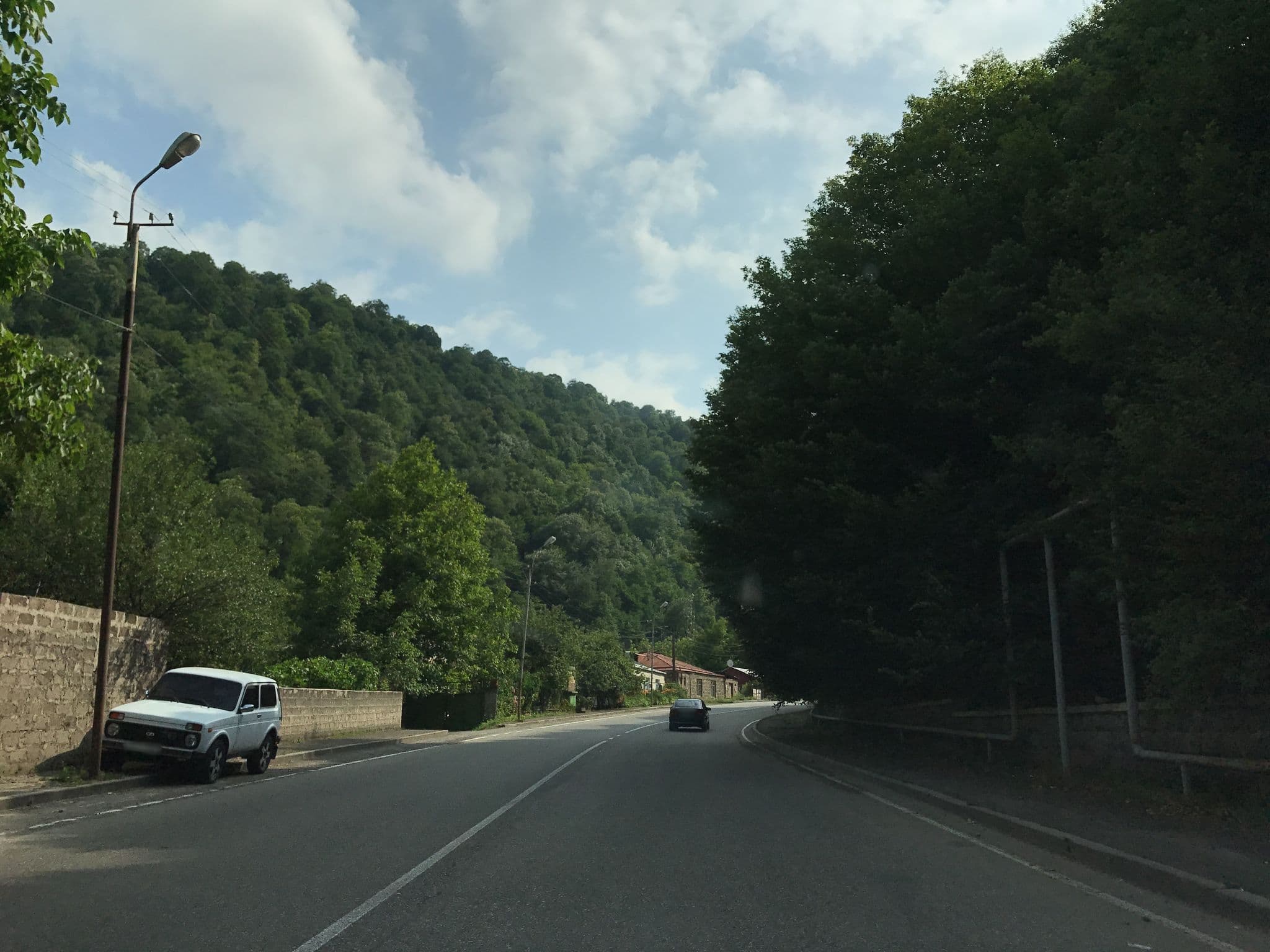Street view near Riviera, Dilijan