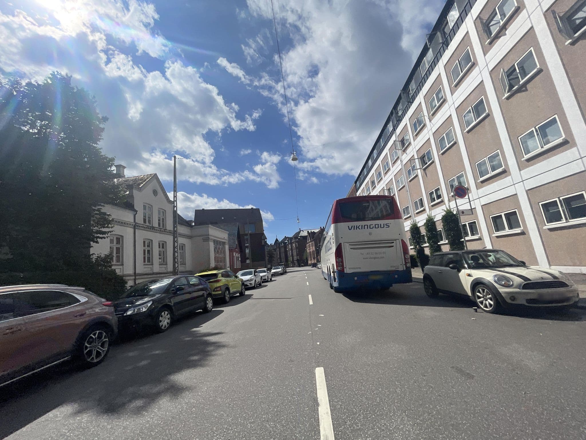 Street view near Cab-Inn Scandinavia, Copenhagen — © Opspin (CC BY-SA · Mapillary)