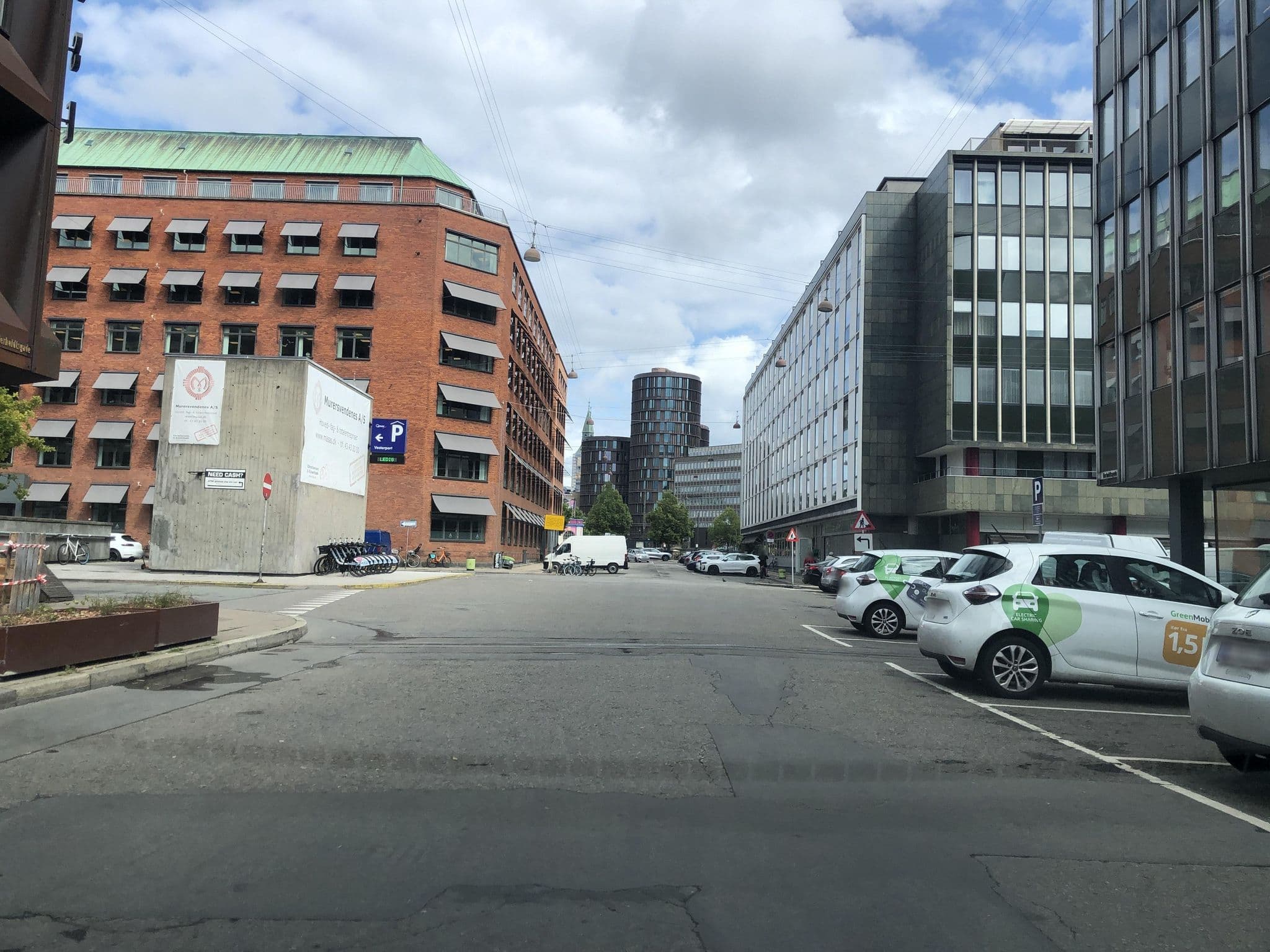 Street view near Steel House, Copenhagen — © signout (CC BY-SA · Mapillary)