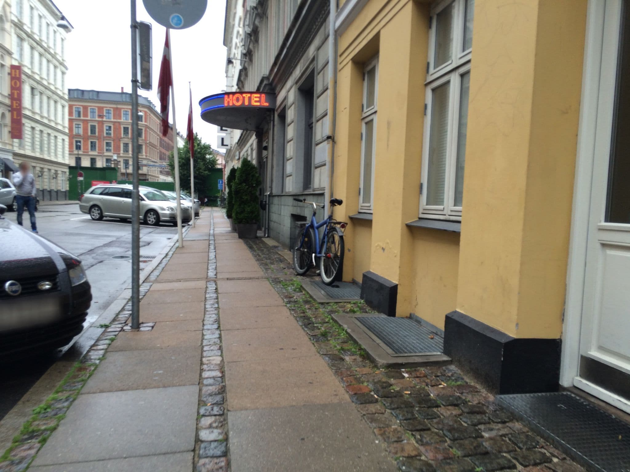 Street view near Eric Vökel Boutique Apartments, Copenhagen — © kimbach (CC BY-SA · Mapillary)
