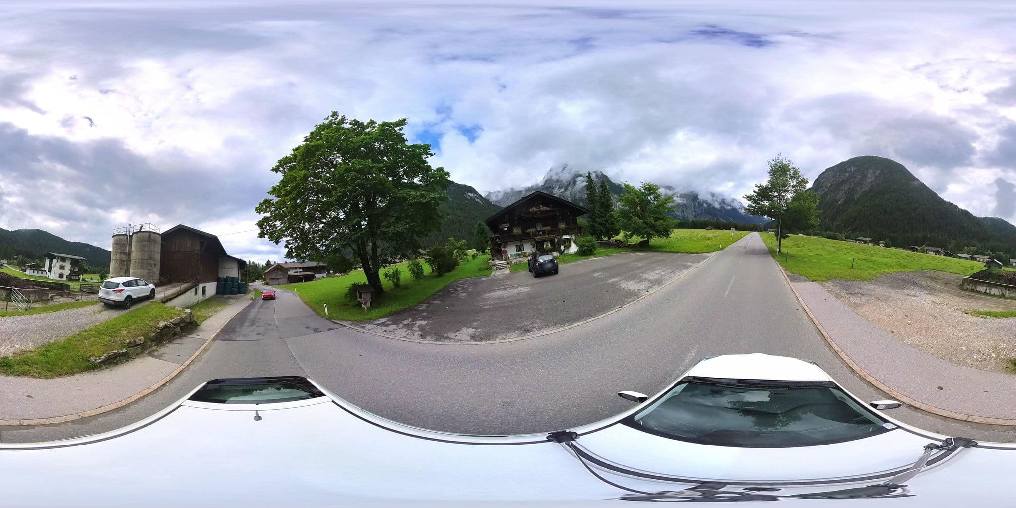 Street view near Haus Bergwelt, Leutasch