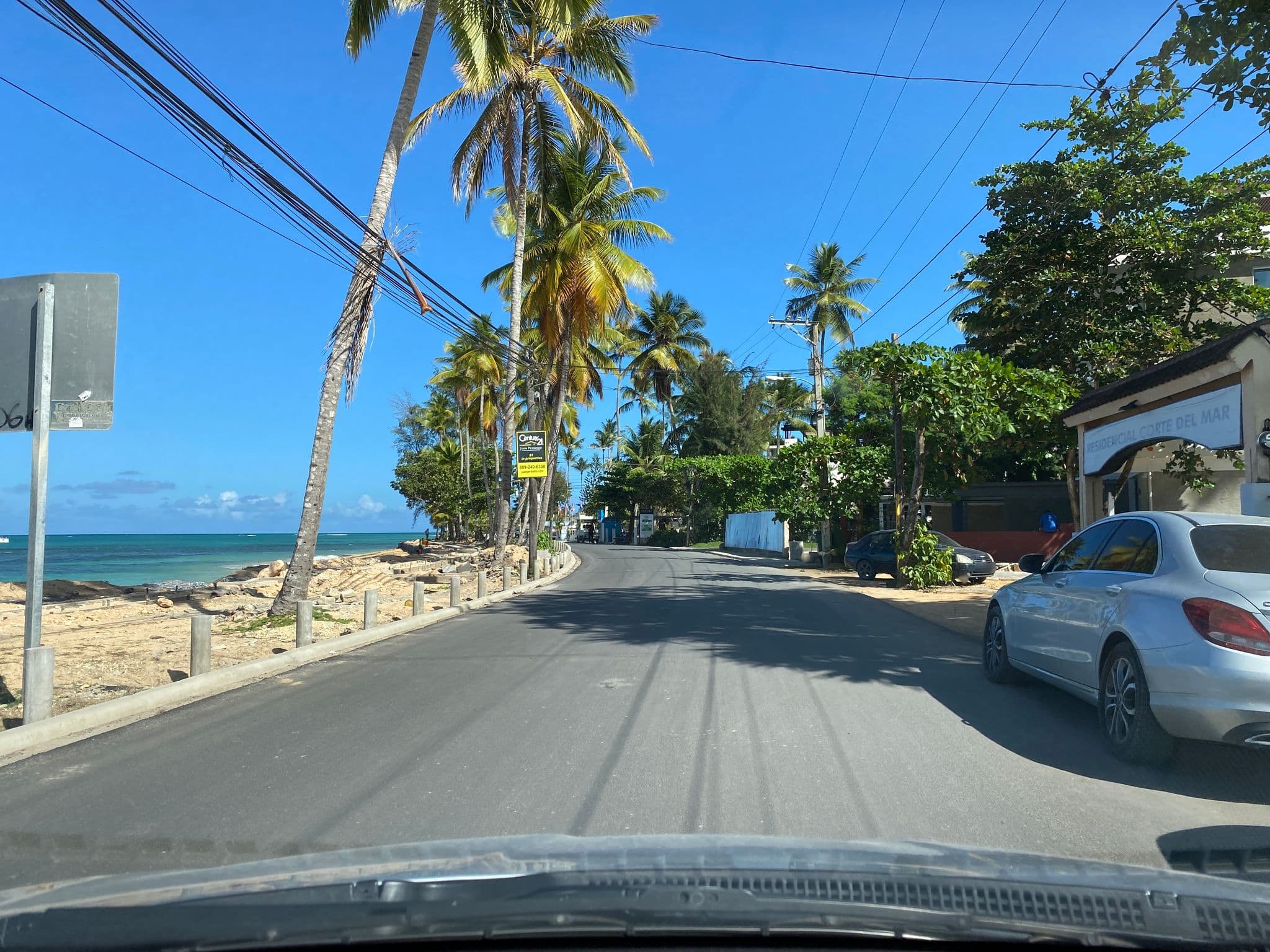 Street view near Residencial Corte del Mar, Las Terrenas — © kaartcam (CC BY-SA · Mapillary)