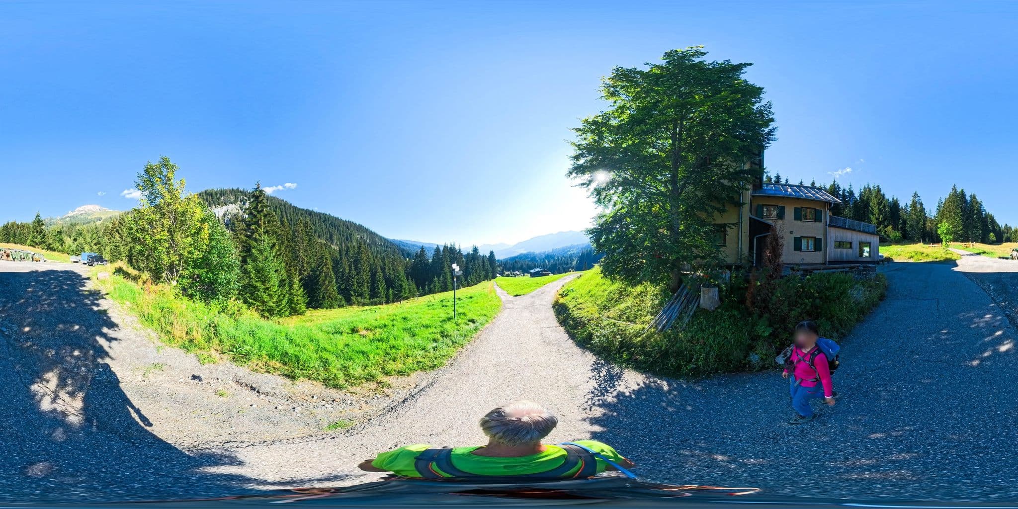 Street view near Bergheim Wäldele, Hirschegg — © Hol_Ger (CC BY-SA · Mapillary)