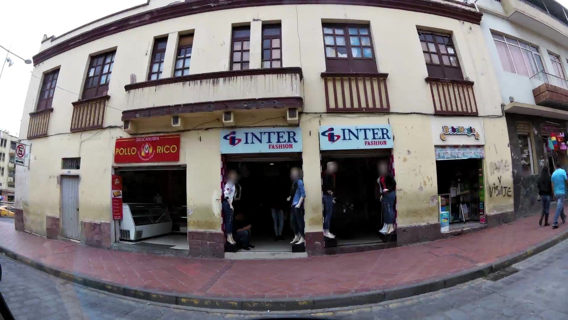 Street view near Norte, Cuenca