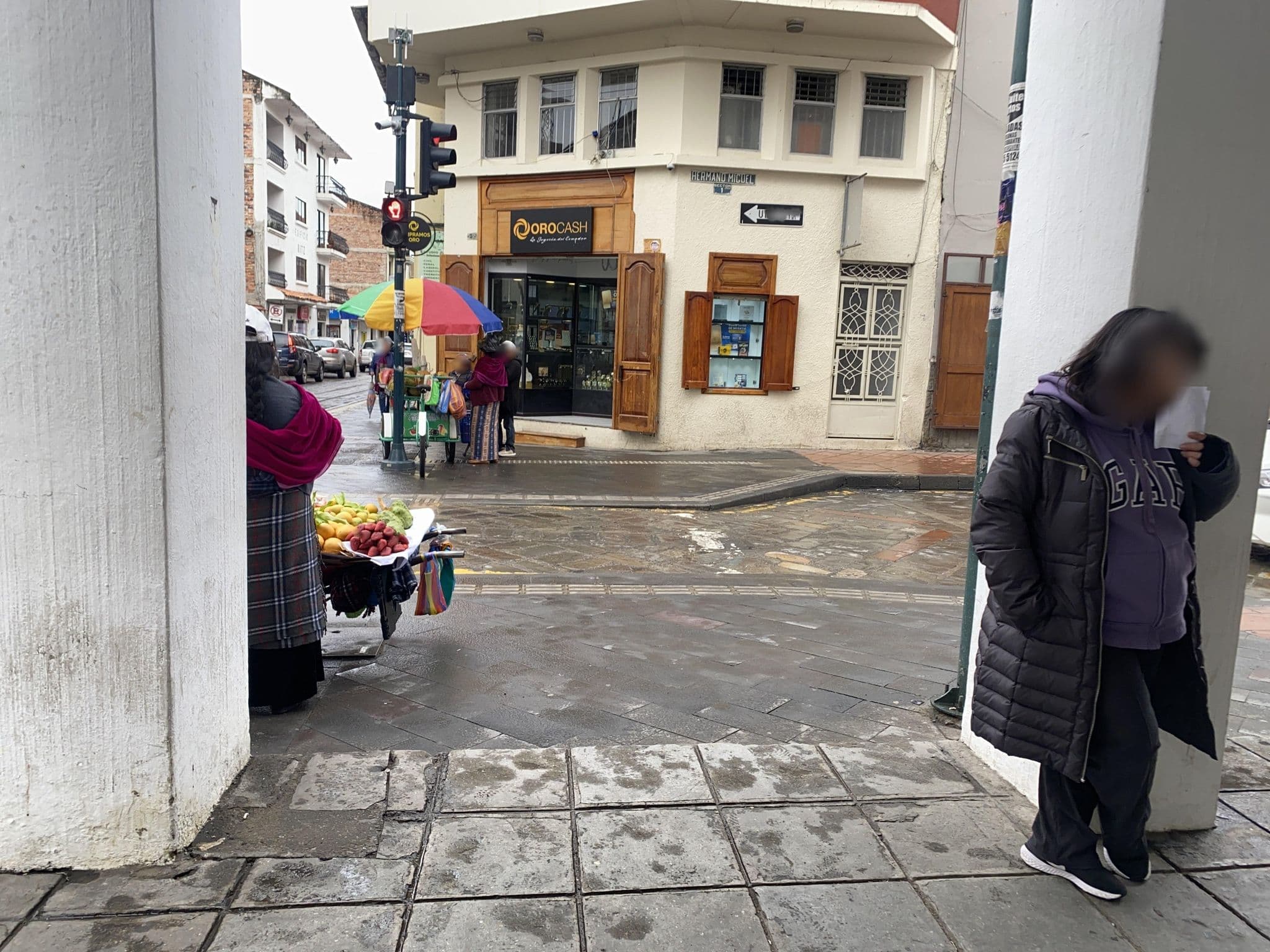 Street view near El Quijote, Cuenca