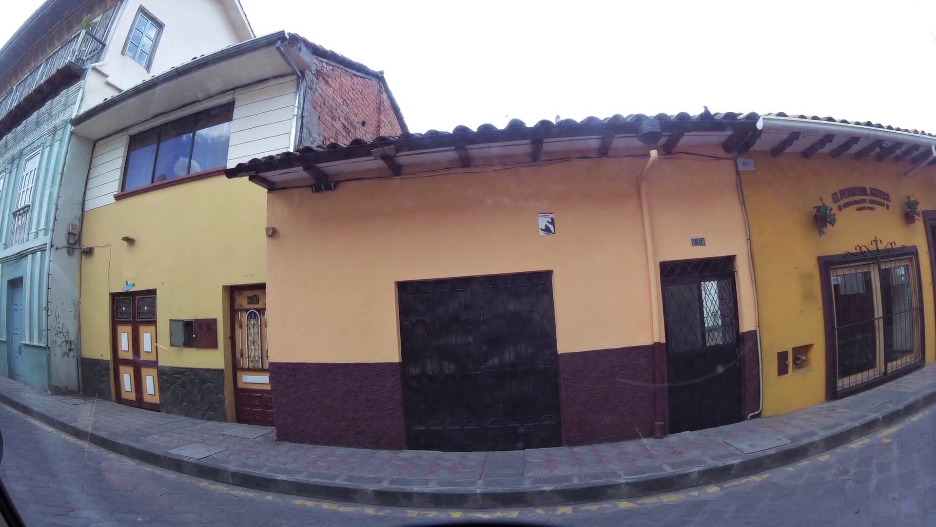 Street view near Hostal Posada del Angel, Cuenca