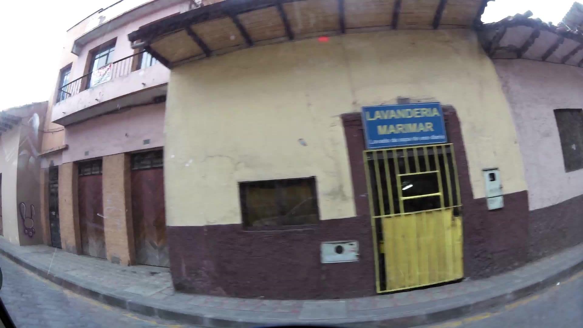 Street view near Casa del Águila, Cuenca