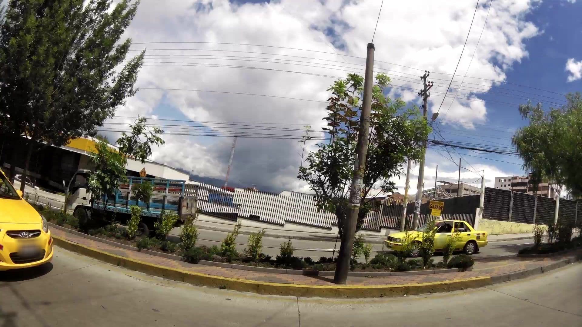 Street view near hotel, Ambato — © kaartcam (CC BY-SA · Mapillary)