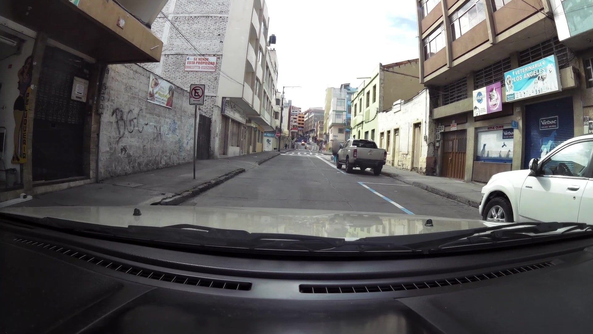 Street view near hotel, Ambato — © kaartcam (CC BY-SA · Mapillary)