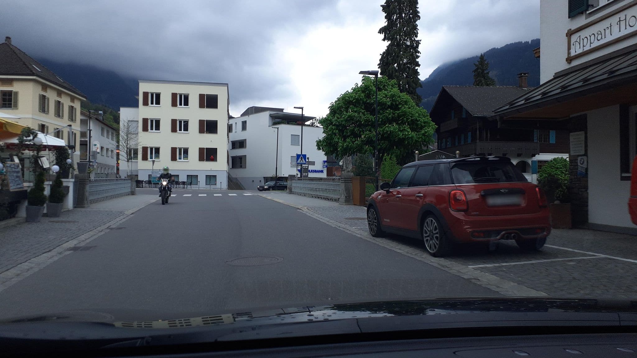 Street view near Hotel Krone, Schruns — © brokuli86 (CC BY-SA · Mapillary)