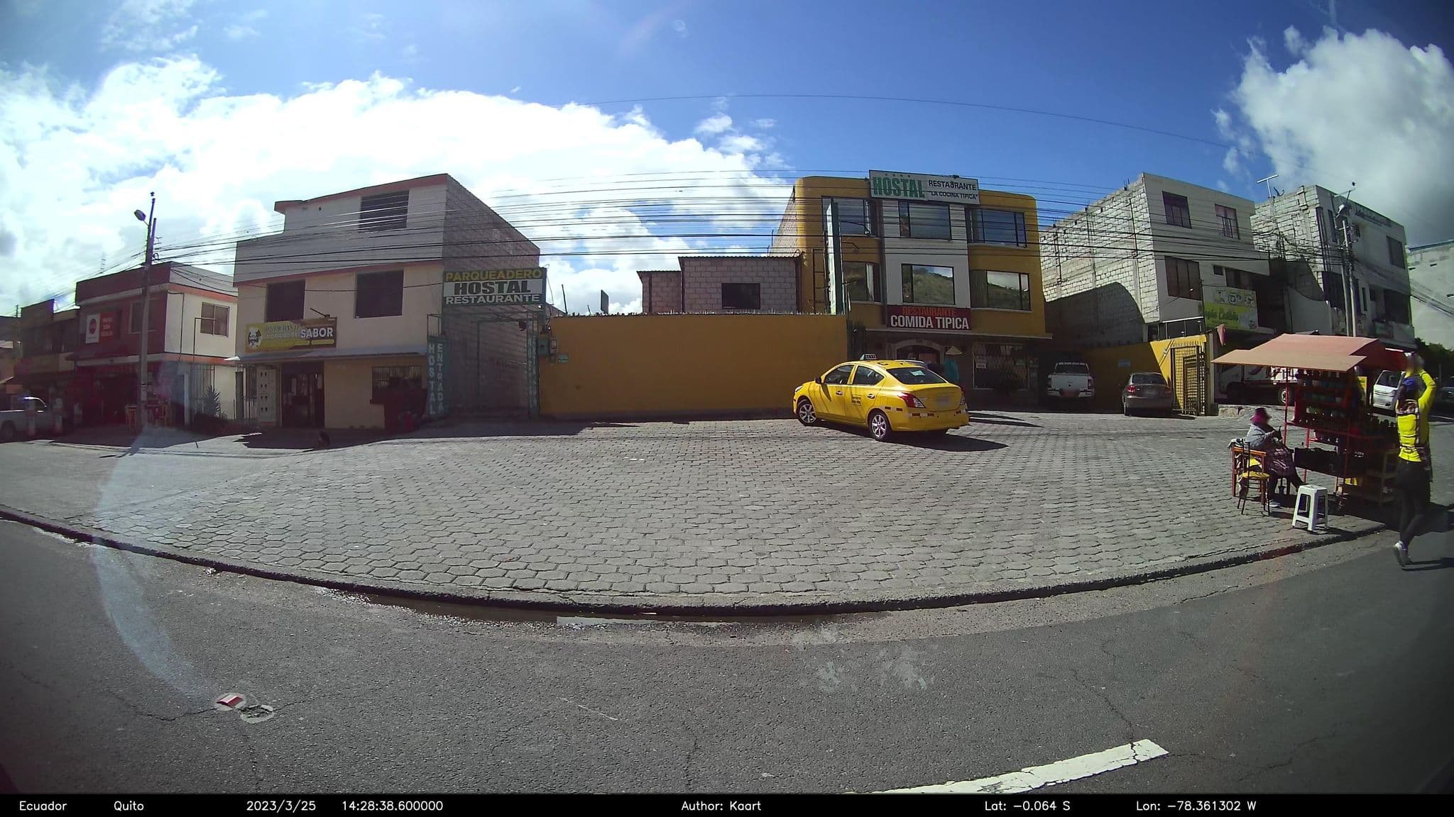Street view near Hostal La Cocina Tipica, Pomasqui