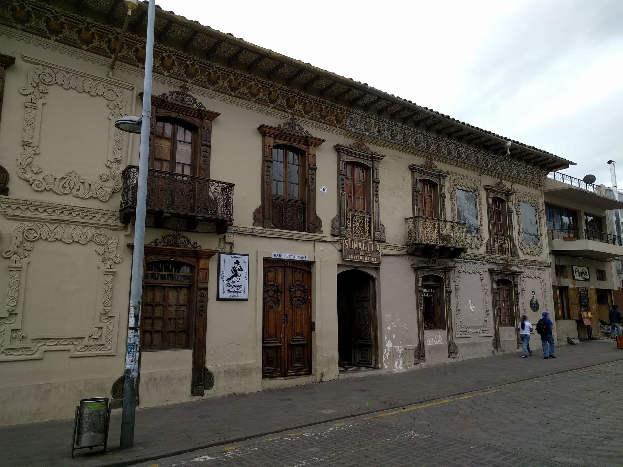Street view near Hostal Casa del Barranco, Cuenca