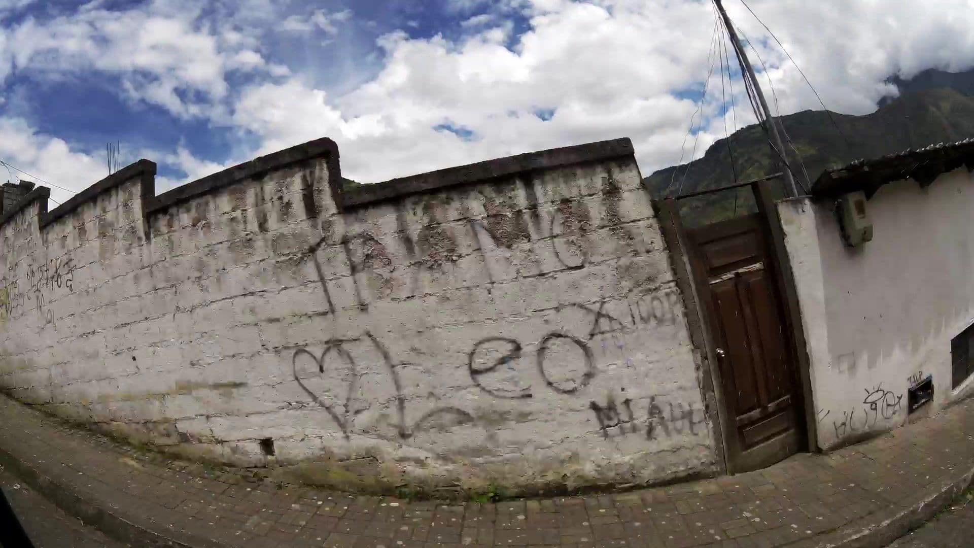 Street view near Hosteria Llanovientos, Baños