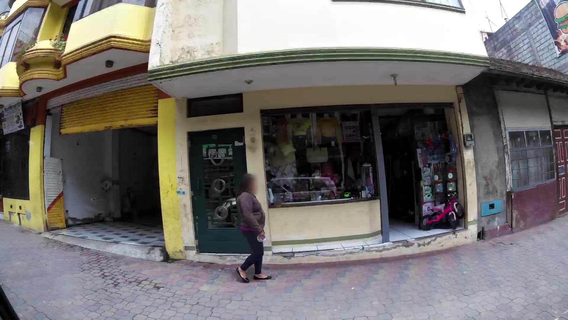 Street view near Hostel Dinastia, Baños