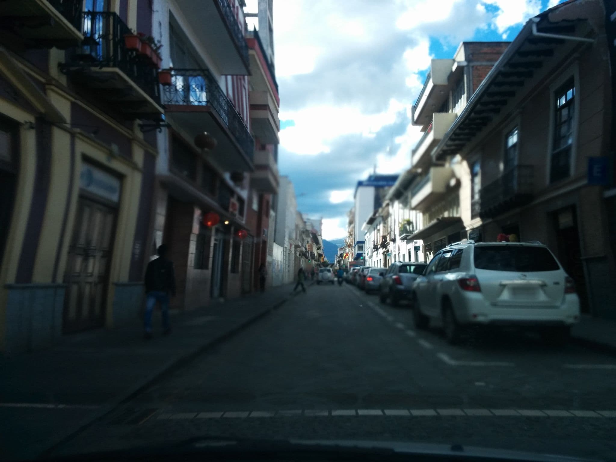 Street view near Casa San Rafael, Cuenca