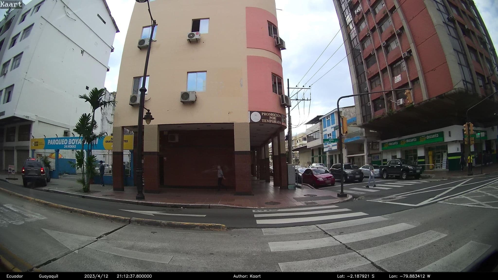 Street view near Boyaca City, Guayaquil