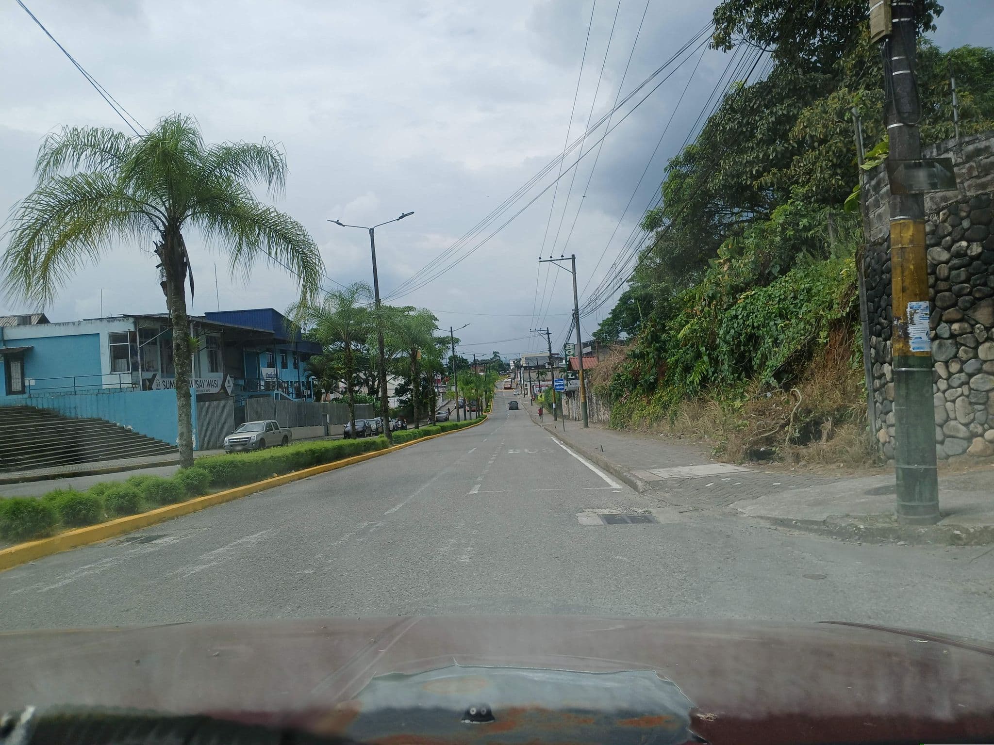 Street view near Hotel Villa Belén, Tena — © Layli (CC BY-SA · Mapillary)