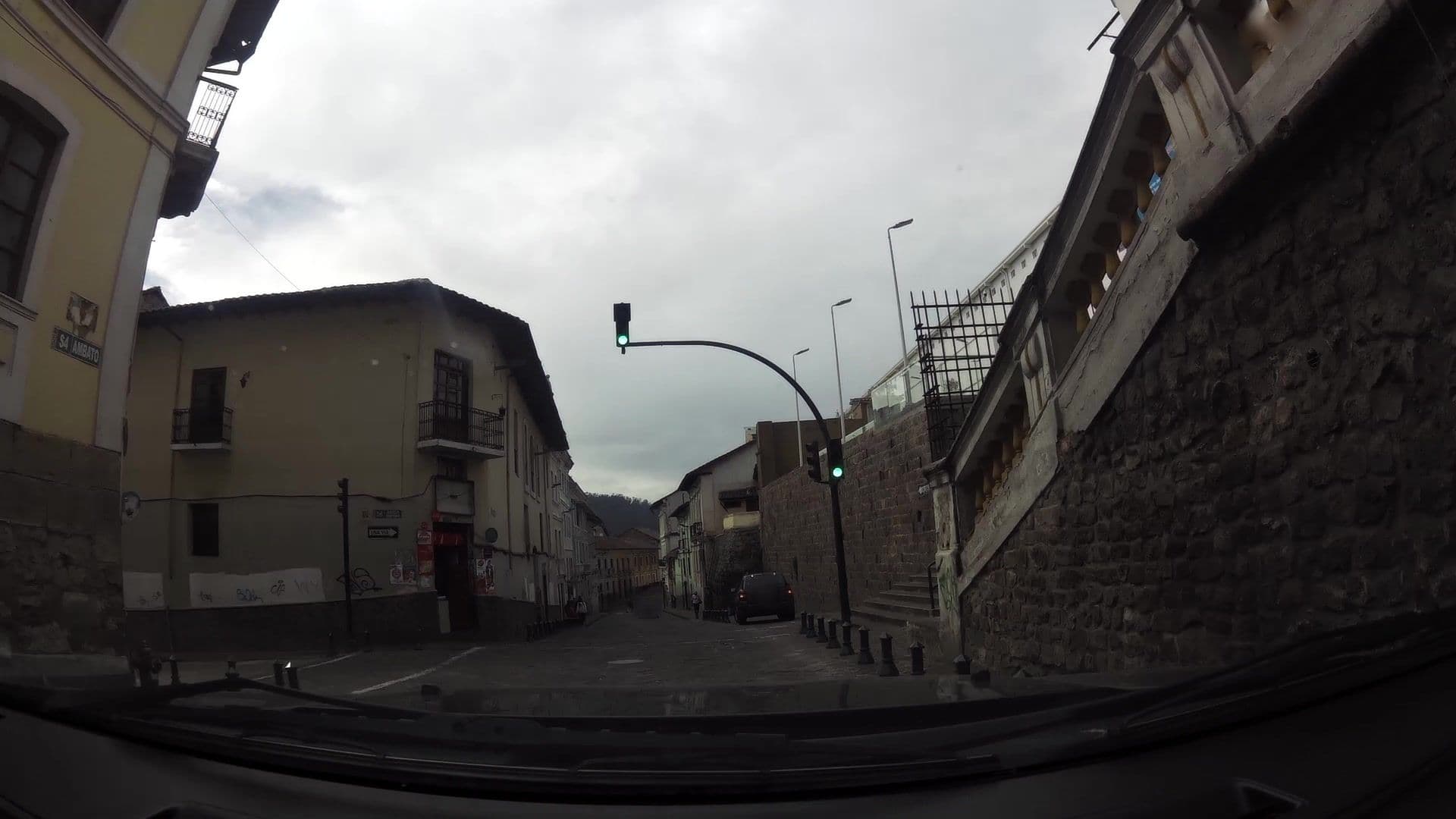 Street view near Hostel Rebel, Quito