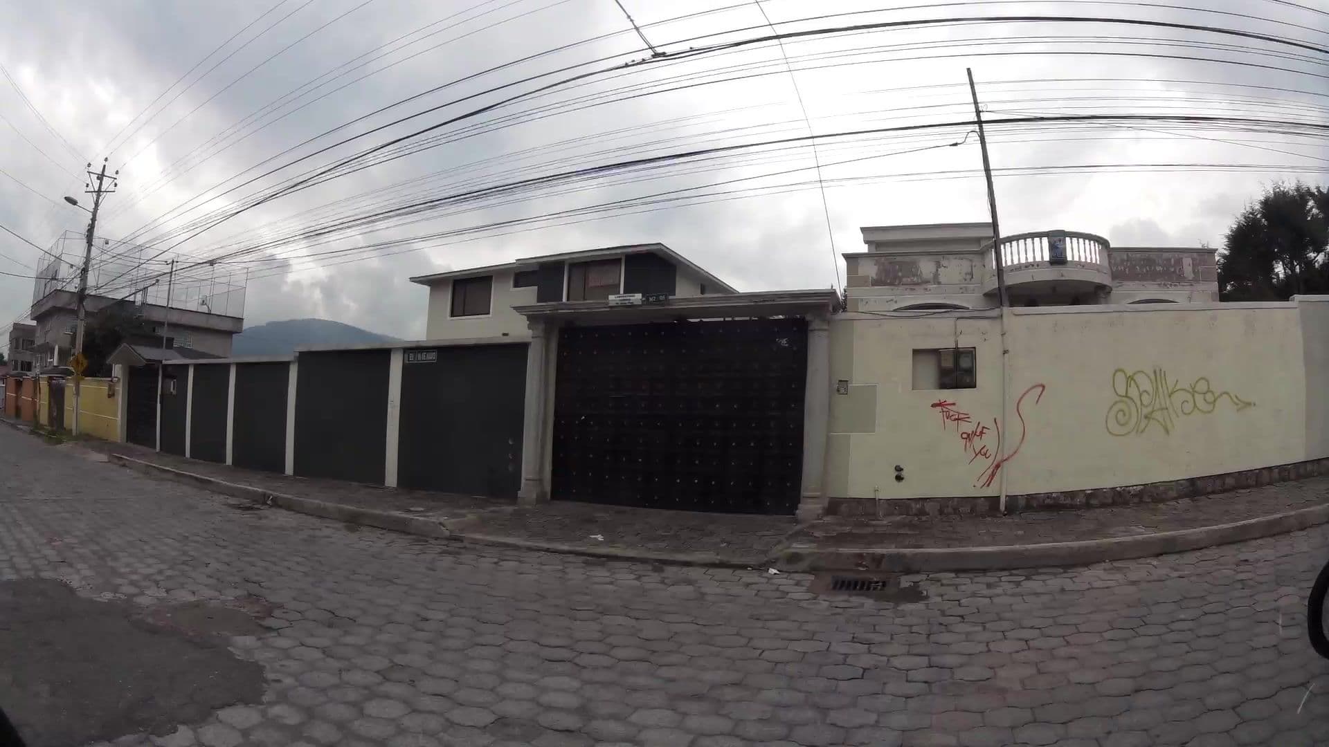 Street view near Conjunto Santa Maria, Sangolquí — © kaartcam (CC BY-SA · Mapillary)