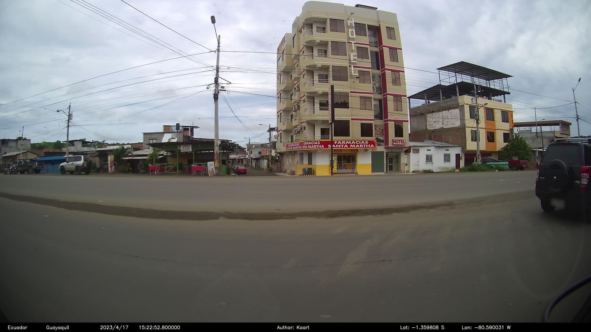 Street view near Ceibos internacional, Jipijapa — © kaart_2 (CC BY-SA · Mapillary)