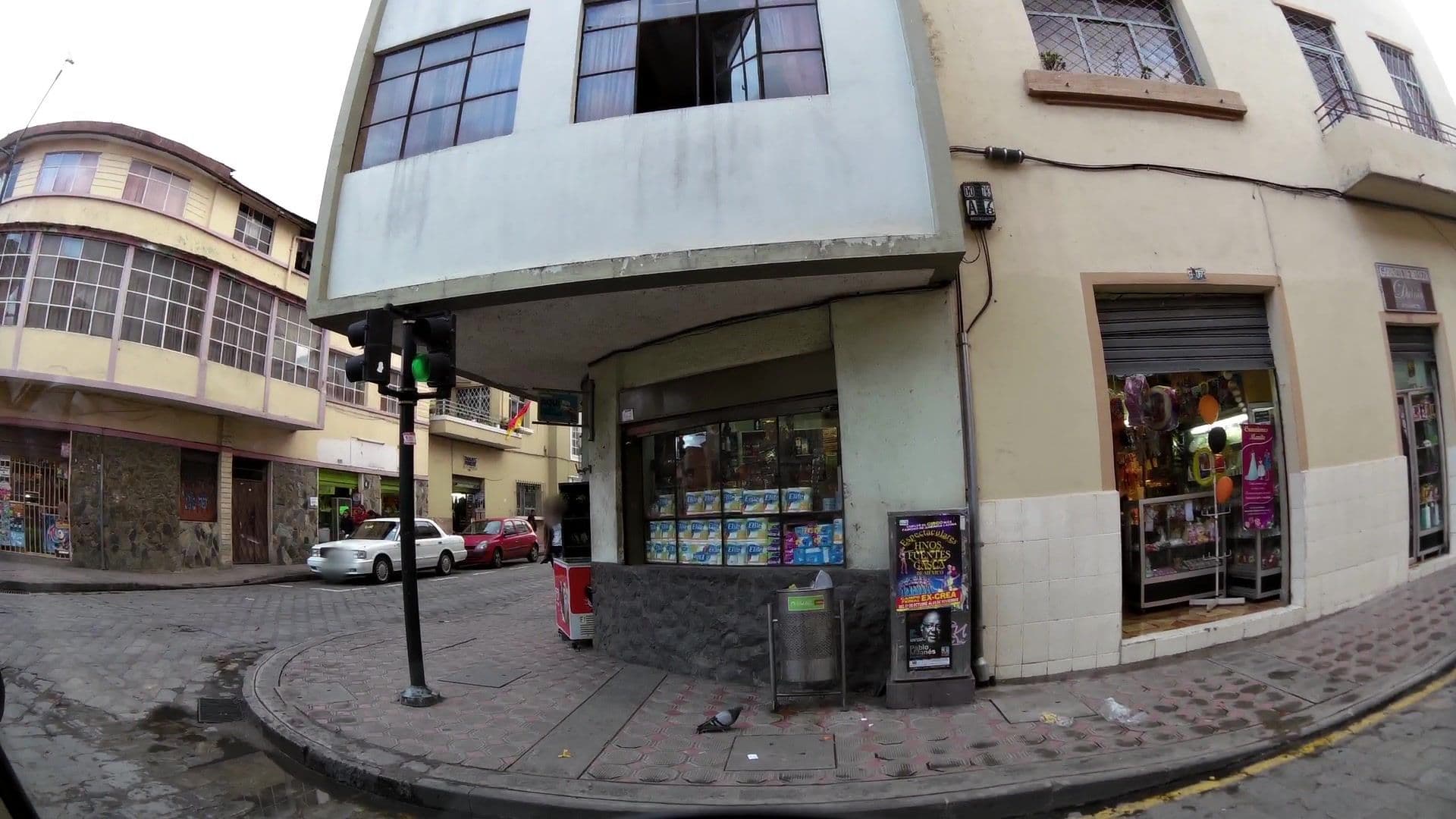 Street view near Hostal El Barranco, Cuenca