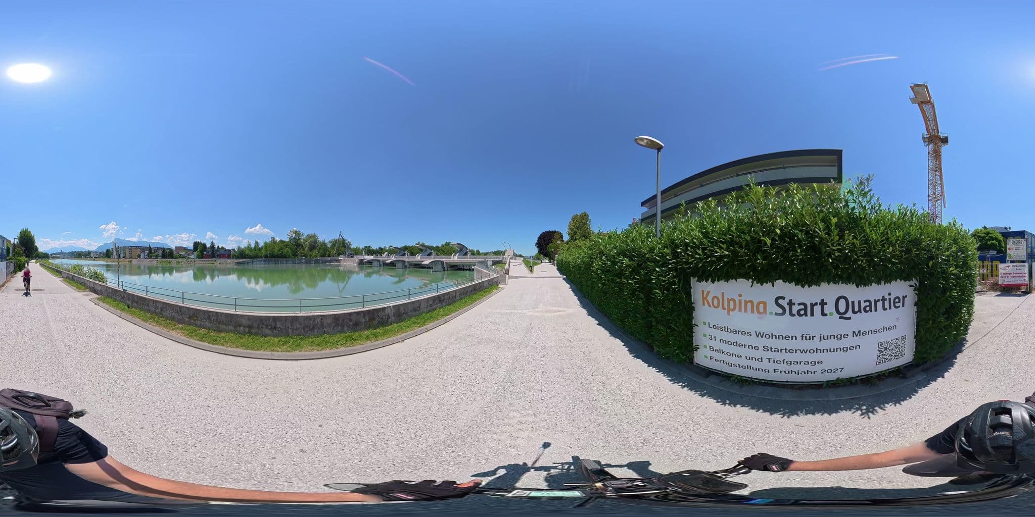 Street view near Eco-Suite Hotel, Salzburg — © osmplus_org (CC BY-SA · Mapillary)