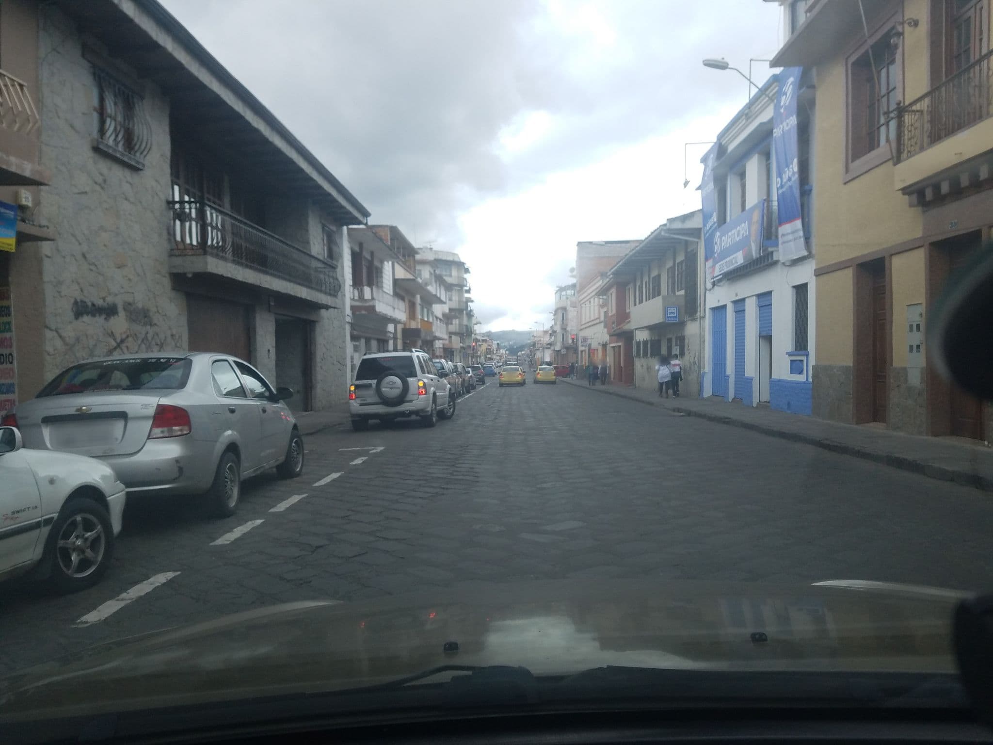 Street view near Posada de María, Cuenca