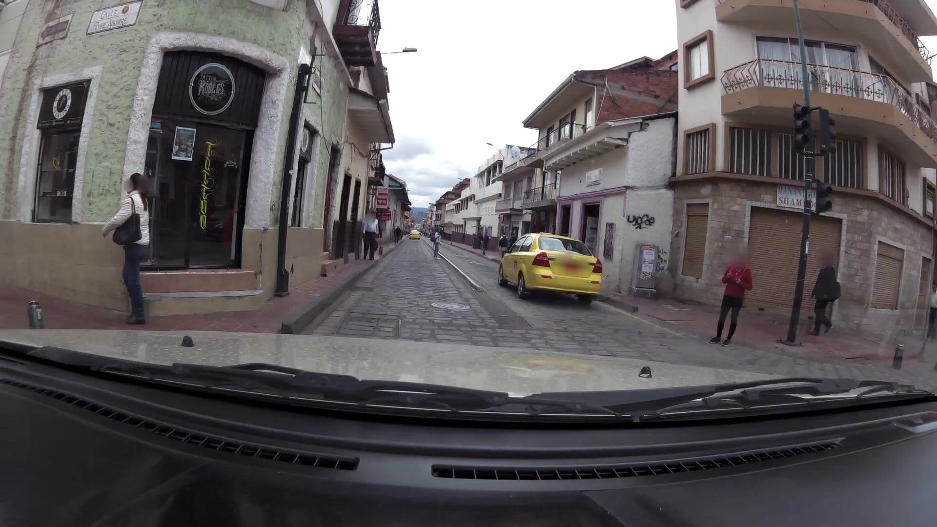 Street view near Casa mia, Cuenca