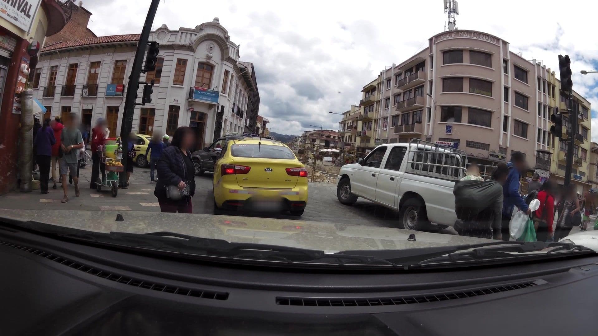 Street view near Hostal Amiel, Cuenca