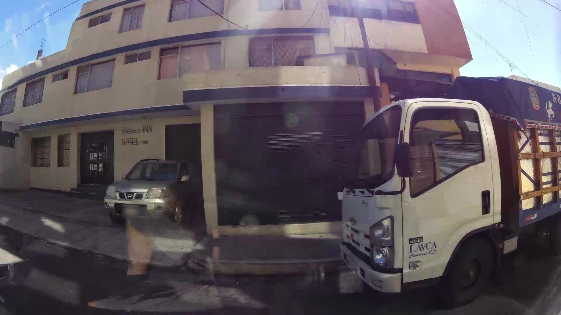 Street view near Demis Inn Hotel, Quito
