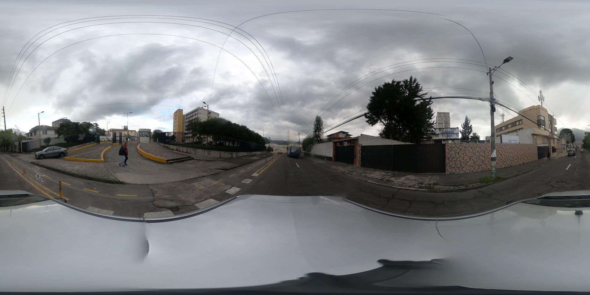 Street view near Hotel Barnard, Quito