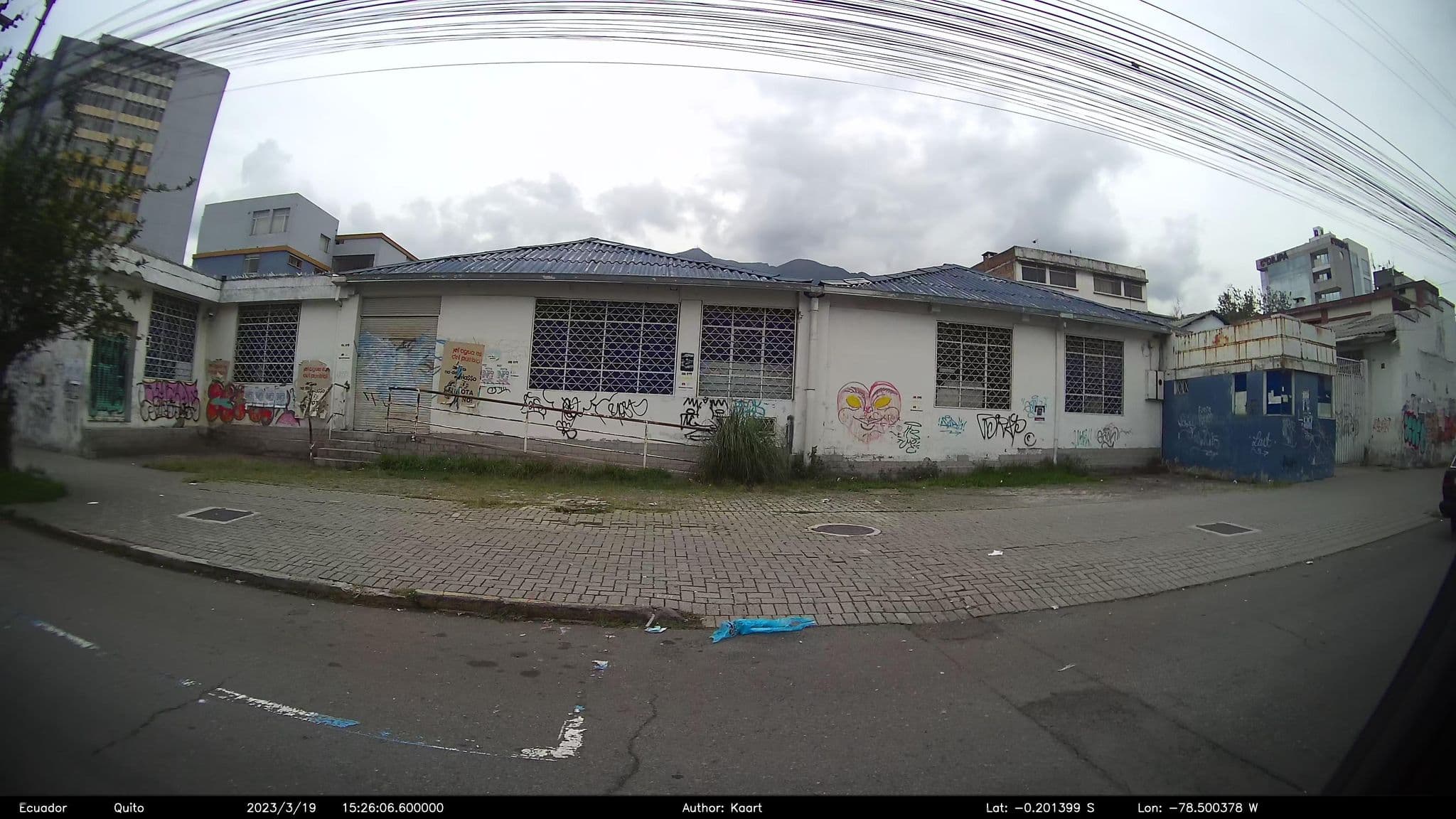 Street view near Hotel Jormary, Quito