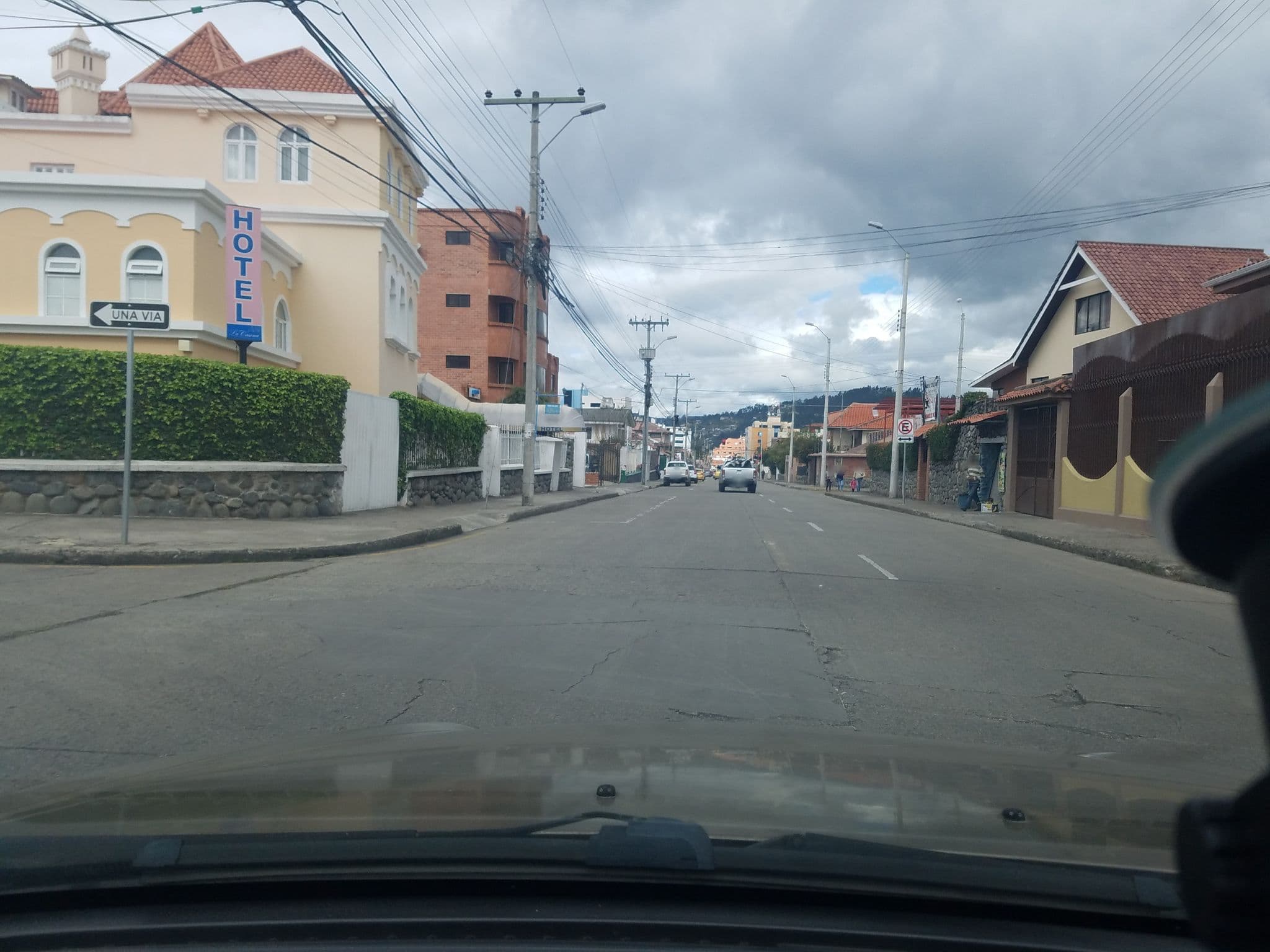 Street view near La casona, Cuenca