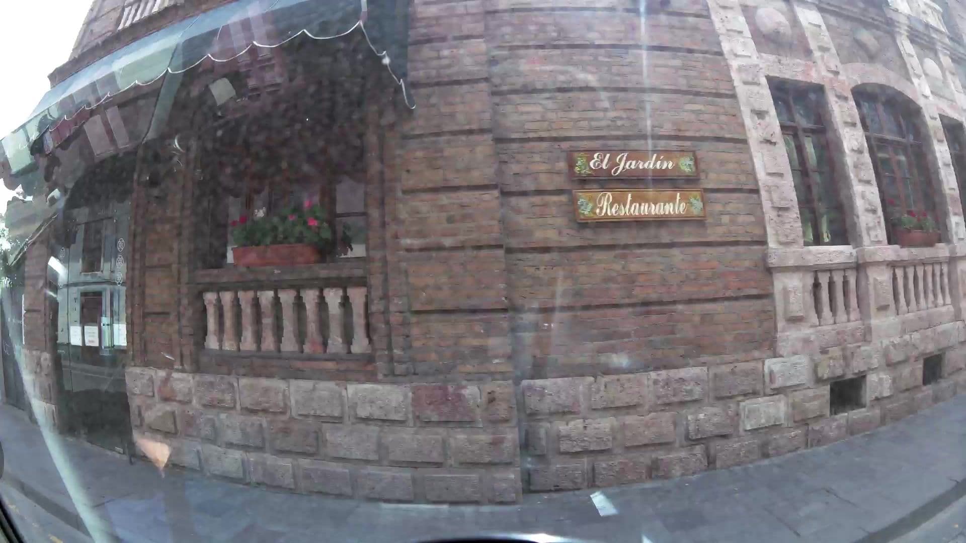 Street view near Hotel Victoria, Cuenca