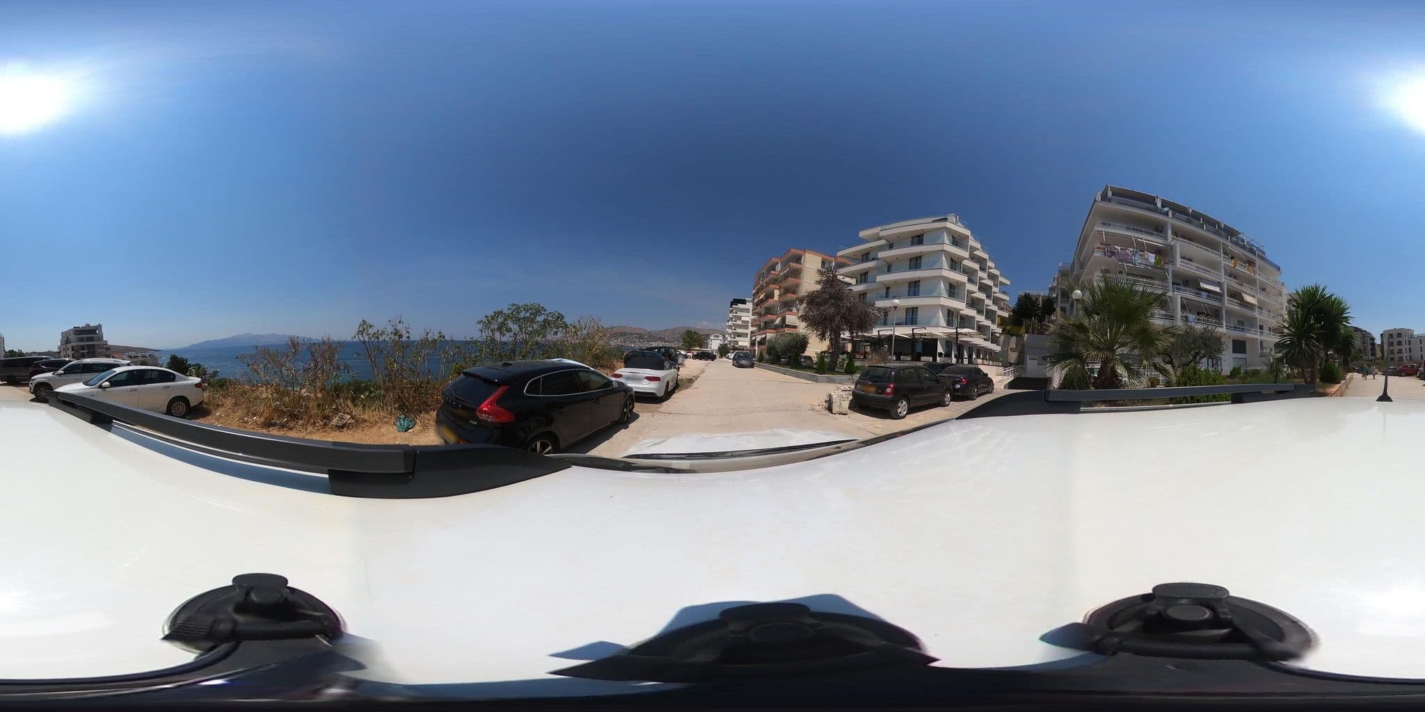 Street view near Hotel Saranda International, Sarandë — © tumblecow (CC BY-SA · Mapillary)