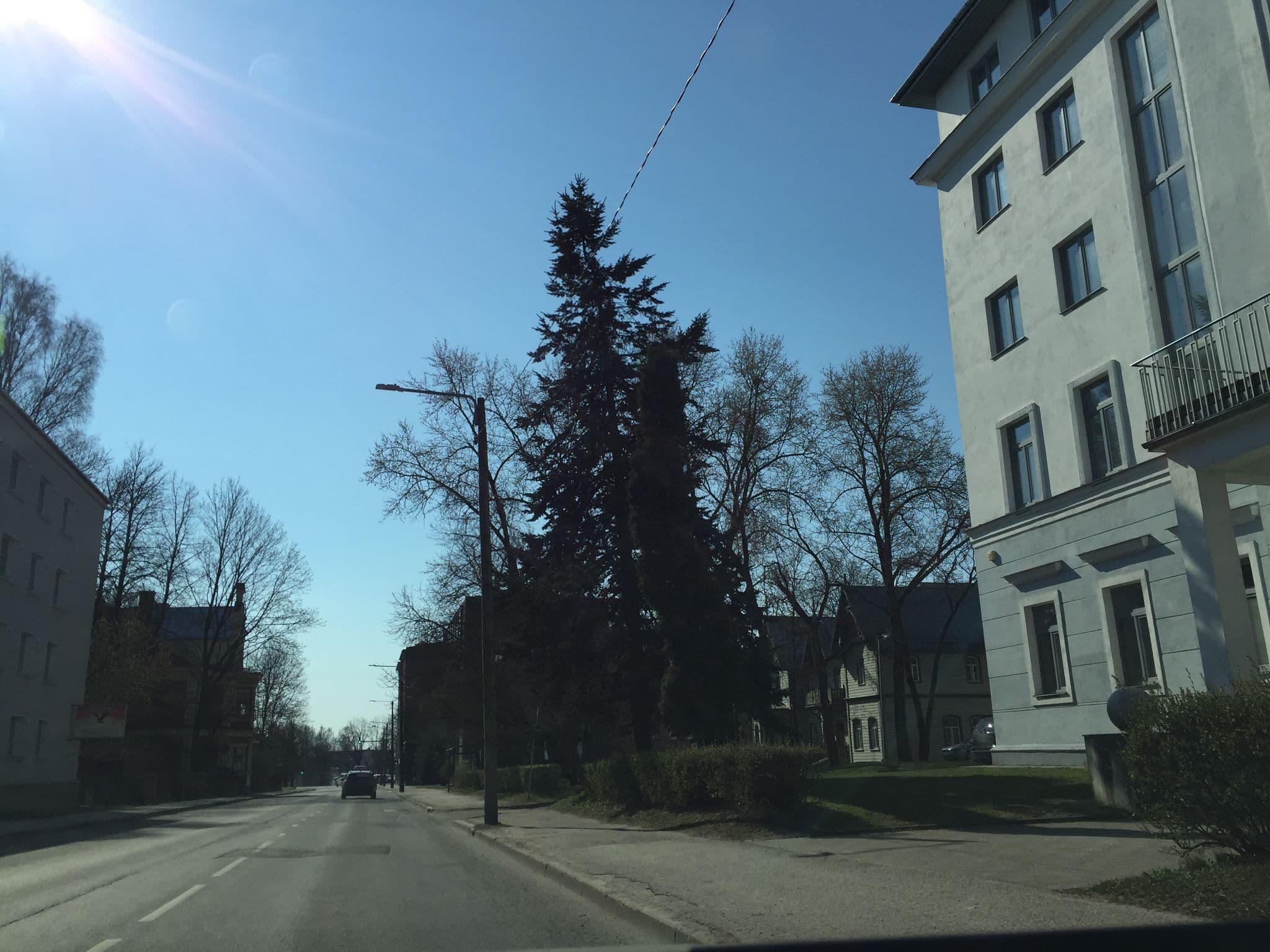 Street view near Tartu Üliõpilasküla, Tartu — © richlv (CC BY-SA · Mapillary)