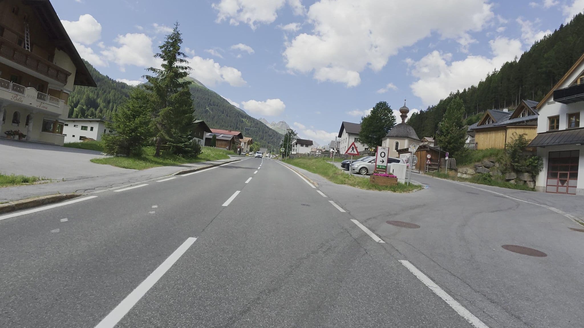 Street view near Garni Schadhof, Ischgl