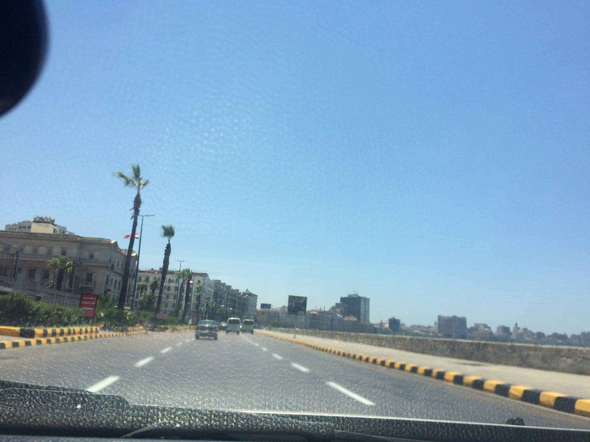 Street view near Karnak Hotel, Alexandria — © abbasomar (CC BY-SA · Mapillary)