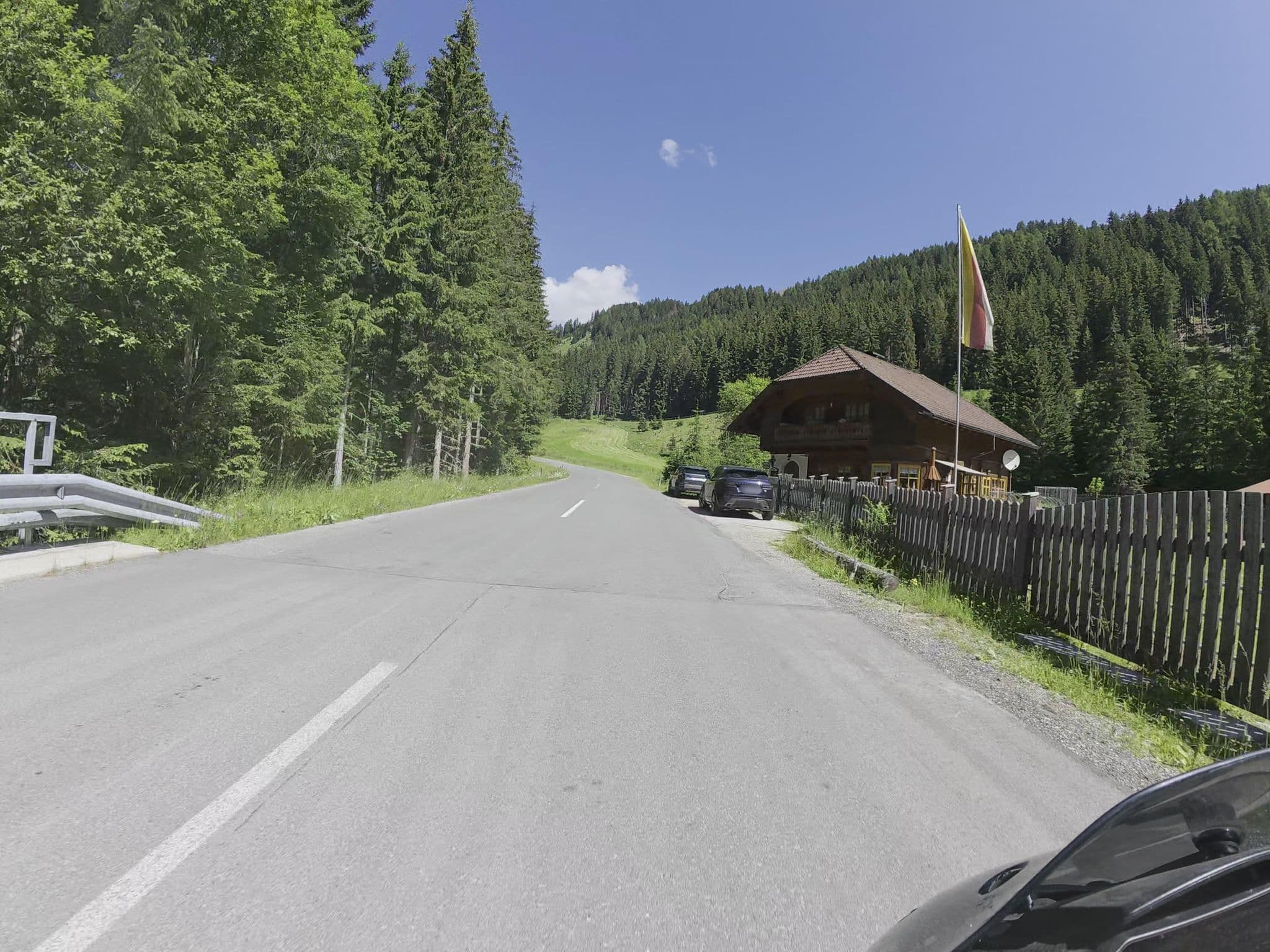 Street view near Winklhütte, Radenthein