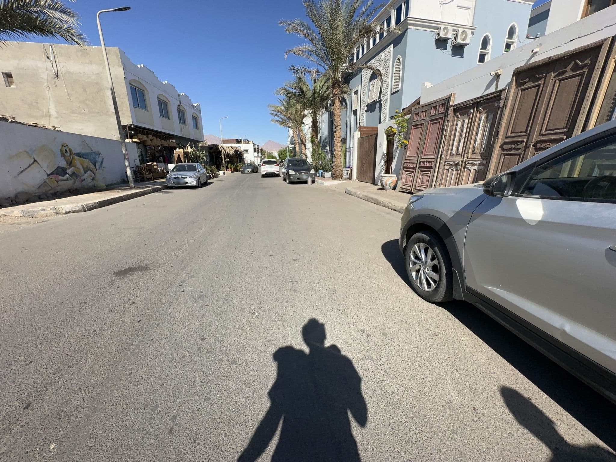Street view near Twin House Dahab, Dahab — © asturksever (CC BY-SA · Mapillary)