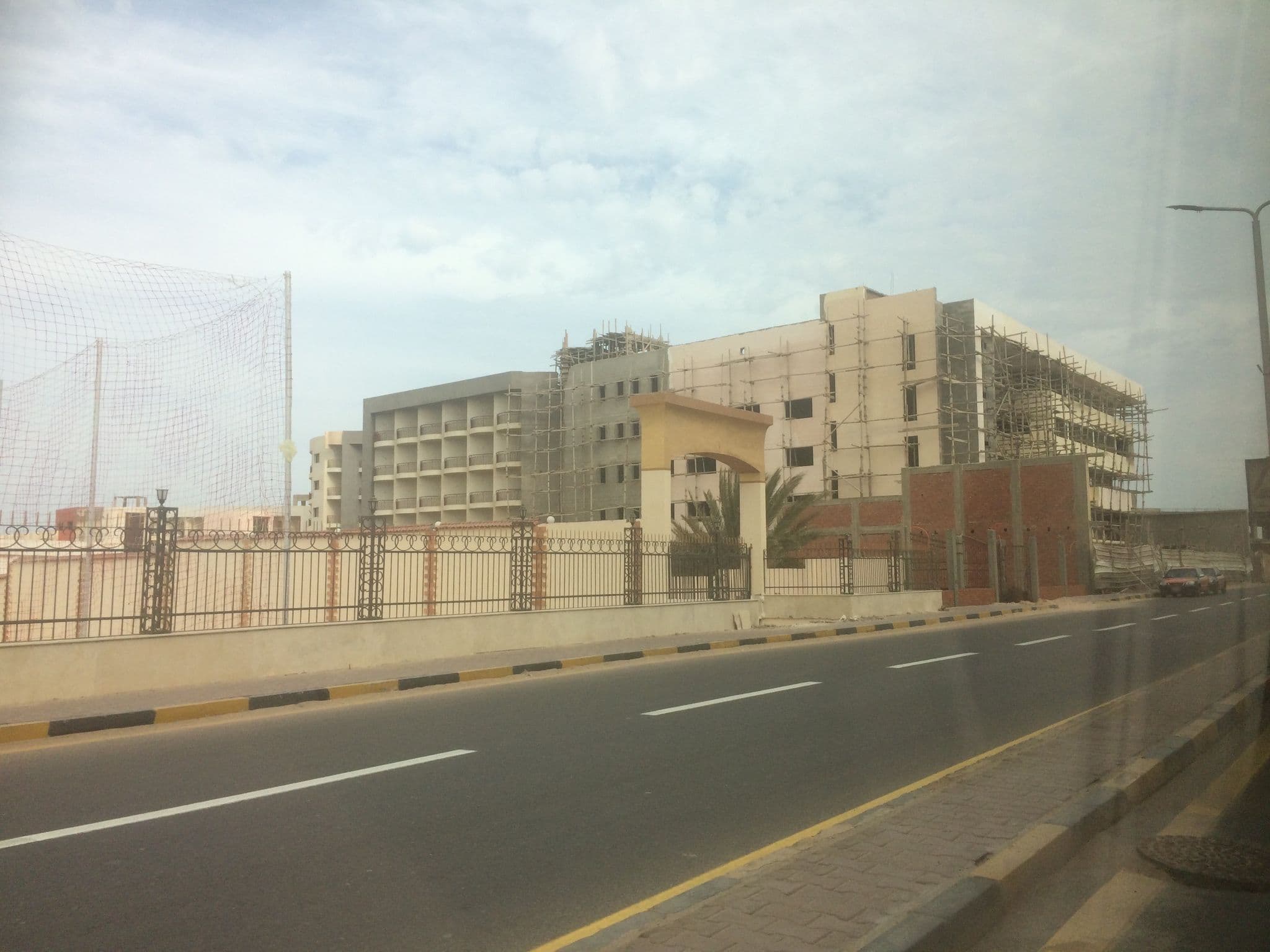 Street view near Tiba Rose, Hurghada