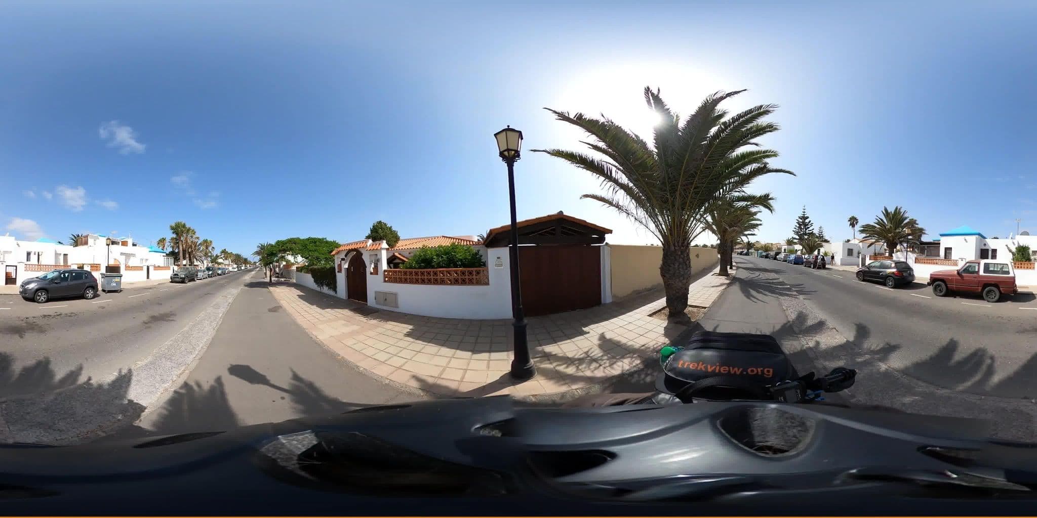 Street view near Estrella del Mar, Corralejo — © trekviewed (CC BY-SA · Mapillary)