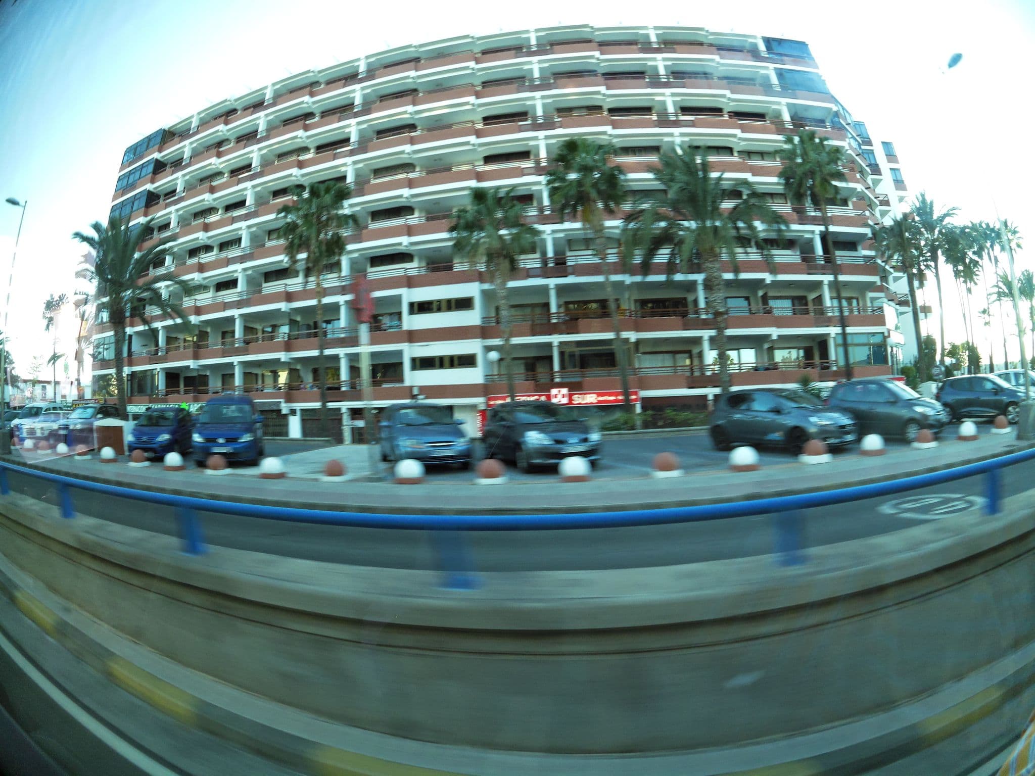 Street view near Danubio, Playa del Ingles