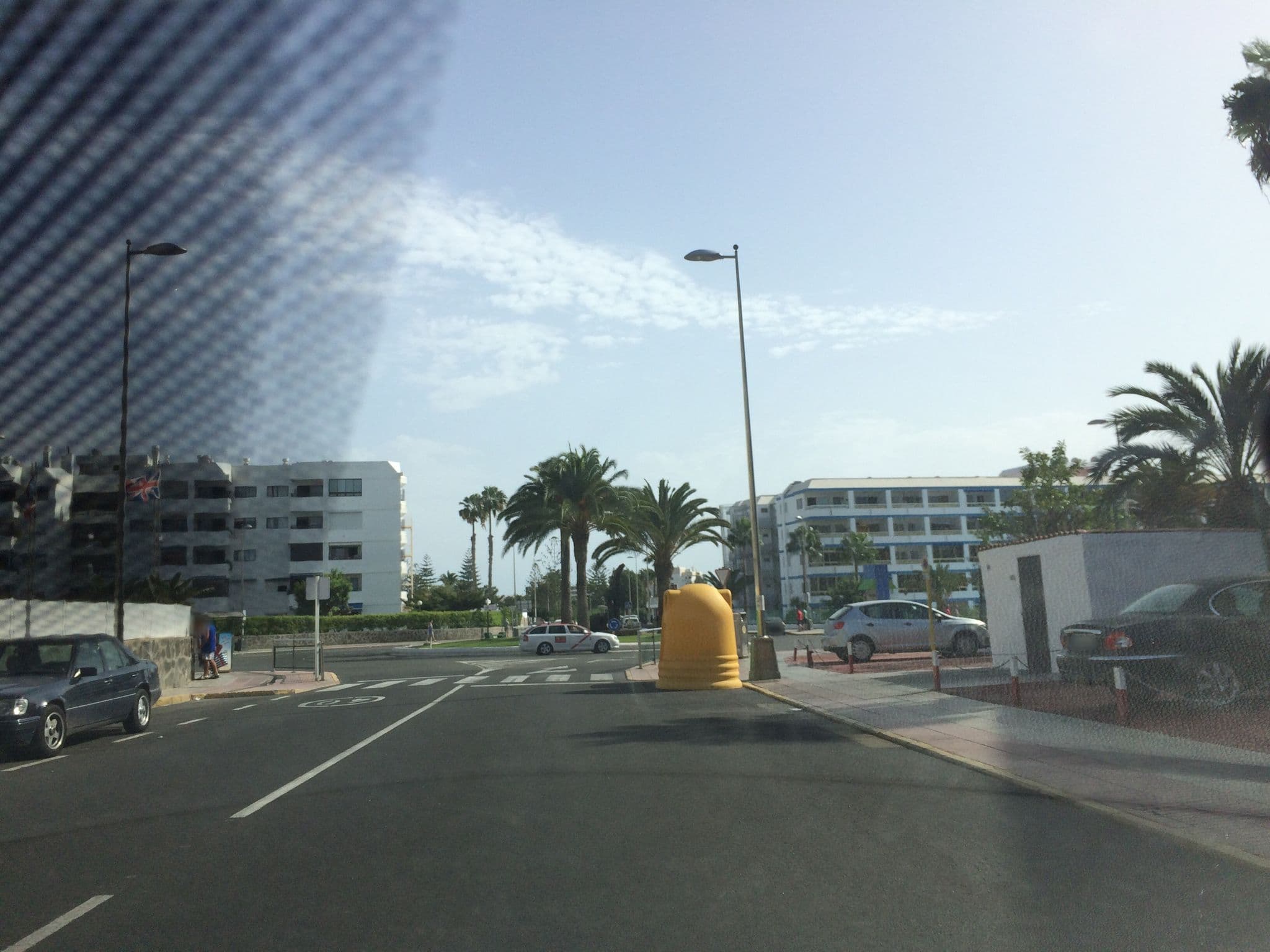 Street view near Teneguia, Playa del Ingles