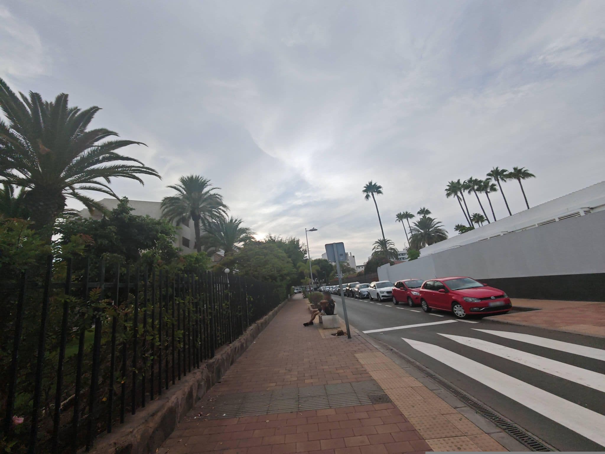 Street view near San Valentin, Playa del Ingles