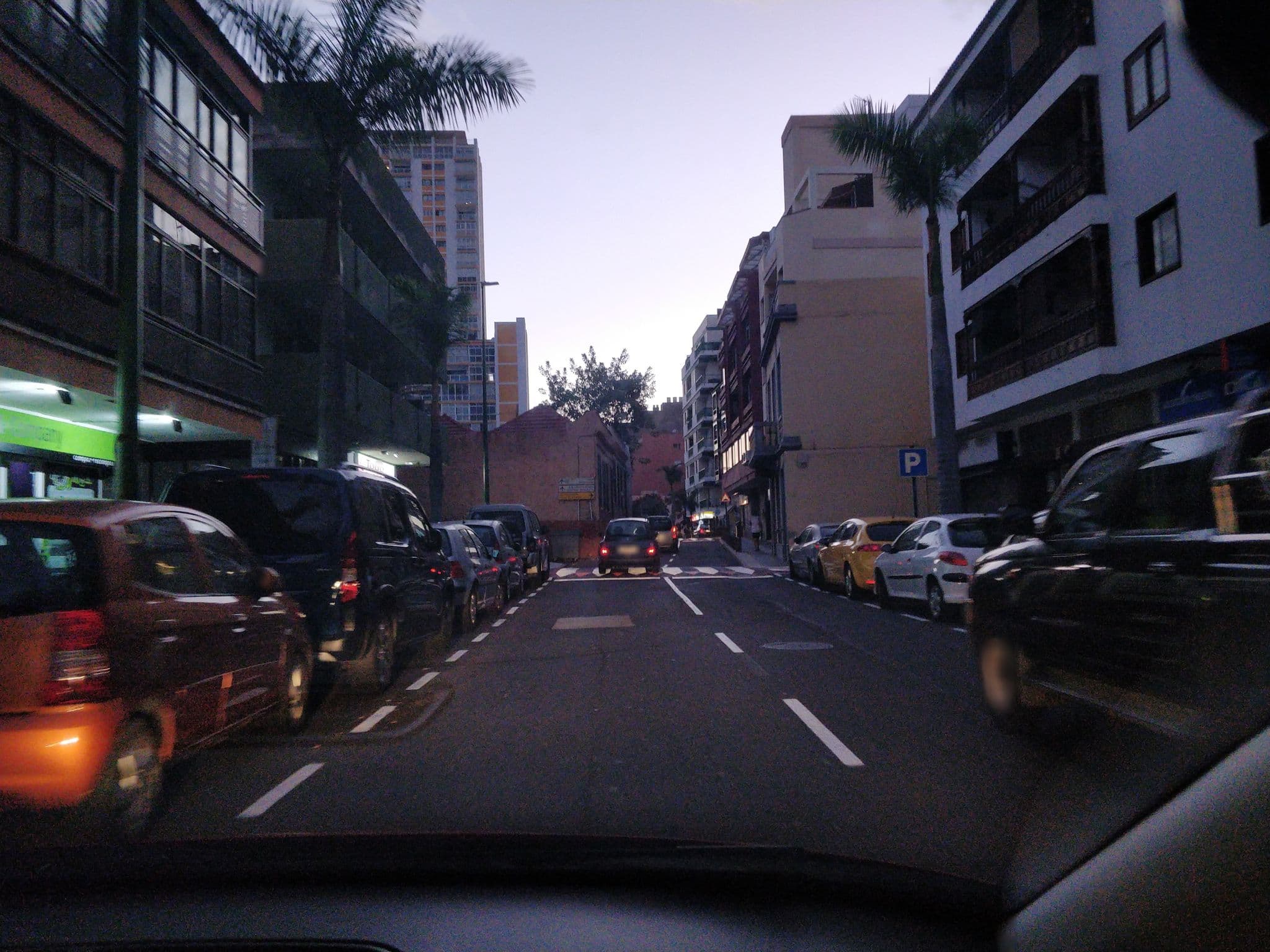 Street view near Xibana Park, Puerto de la Cruz — © cronoser (CC BY-SA · Mapillary)
