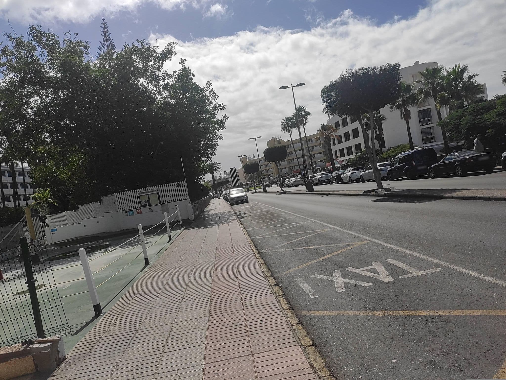 Street view near Playa Del Sol, Playa del Ingles