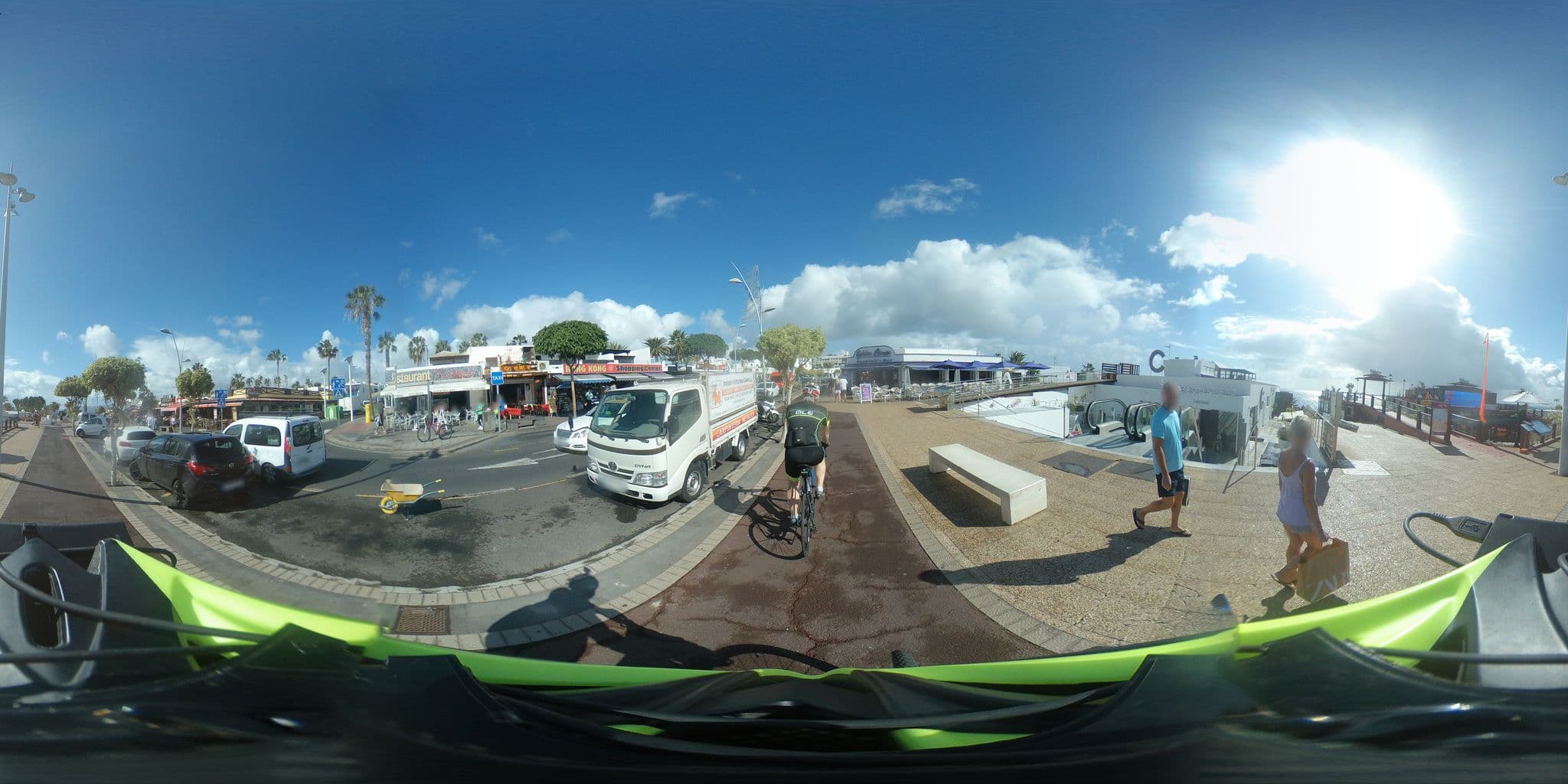 Street view near Playa Club, Puerto del Carmen
