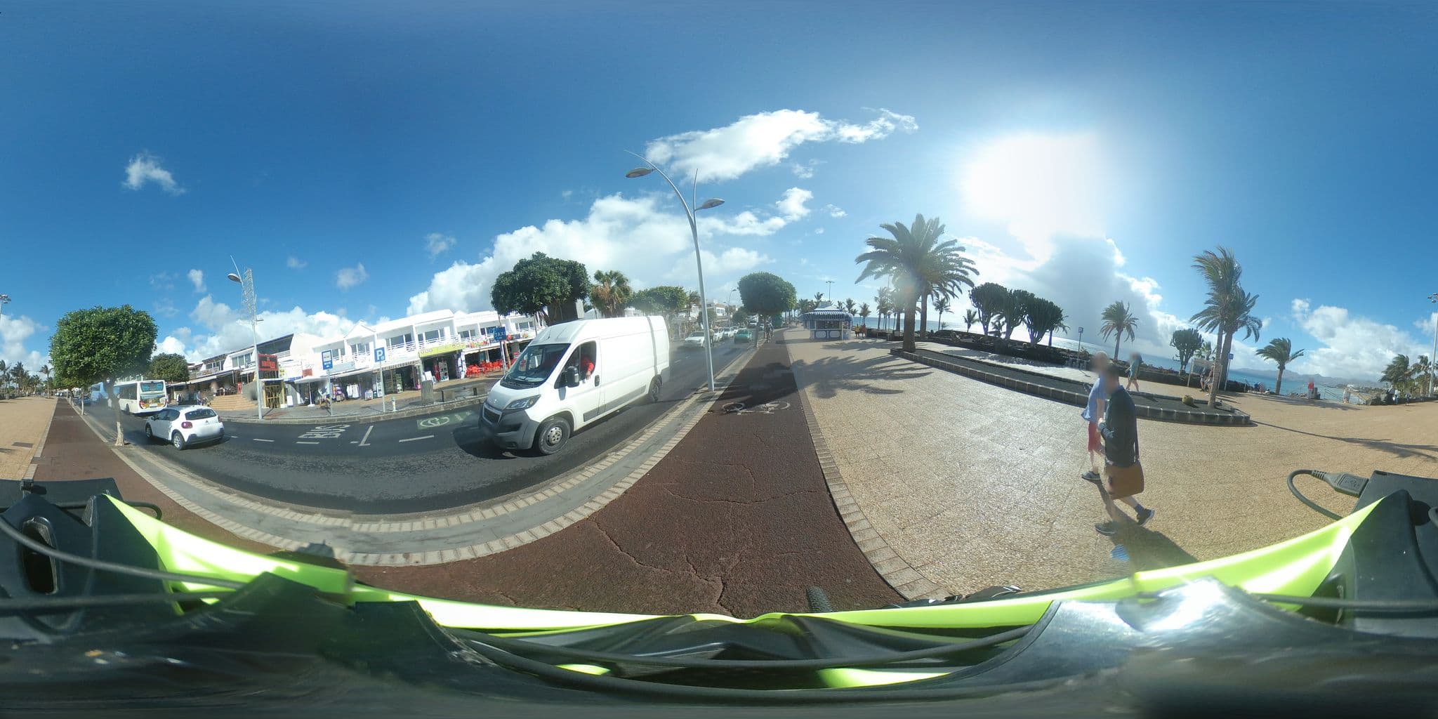 Street view near Rocas Blancas, Puerto del Carmen